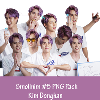 Smollnim PNG Pack #5 - Kim Donghan (OUI Ent)