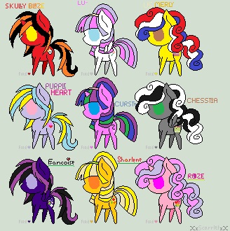 Chibi Base -my Cutie Marks And Color- adoption