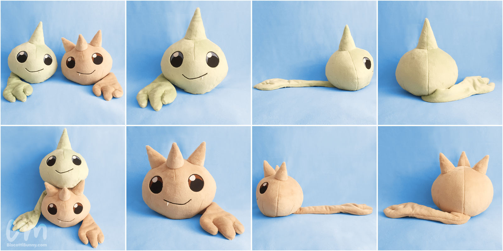 Life Size Zerimon and Conomon plush