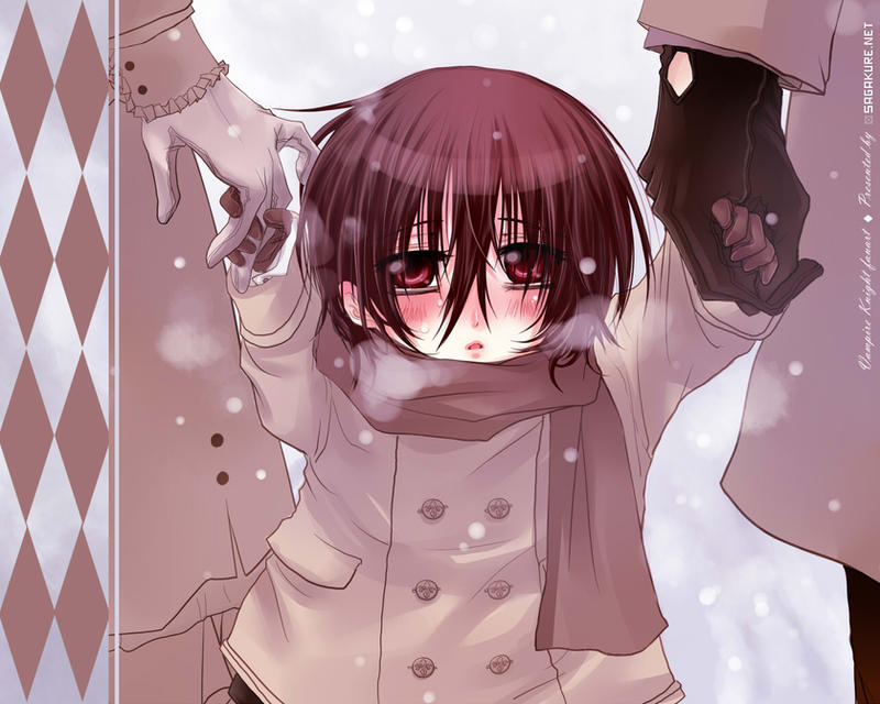 Chibi Kaname in the snow