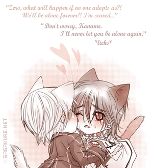 Lonely kitties: Zero x Kaname