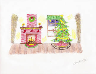 A Christmas Card Scene