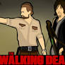 Rick Grimes and Daryl Dixon