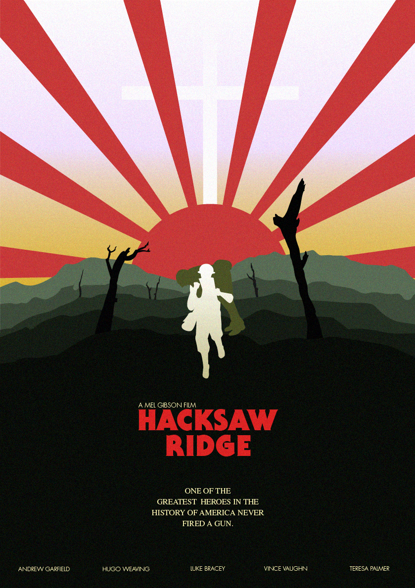 Hacksaw Ridge No Lettering Hacksaw Ridge poster by Arroyadorr on DeviantArt