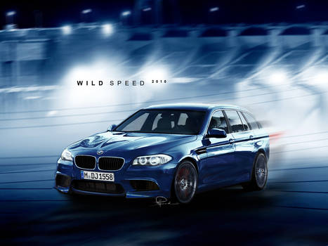 BMW M5 Touring front