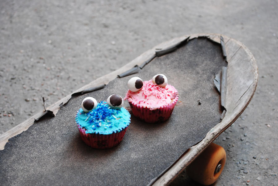 Monster Cupcakes