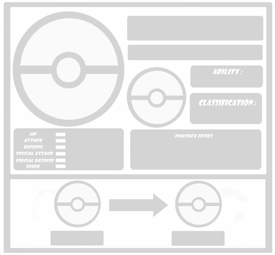 Pokemon Template Two evolution by Trueform on DeviantArt