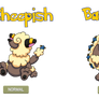 Fakemon - Sheepish, Baaking