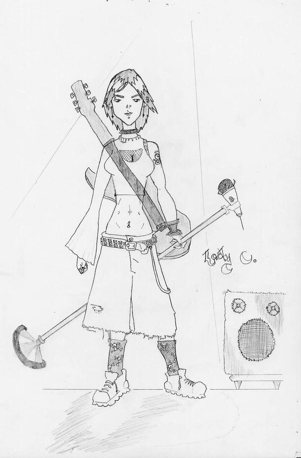 Deviantart Rocker Girl .Rocker-girl. by Cintillo on DeviantArt