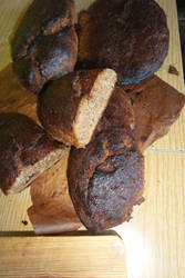 rye bread baked