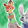 Nick Wilde and Judy Hopps