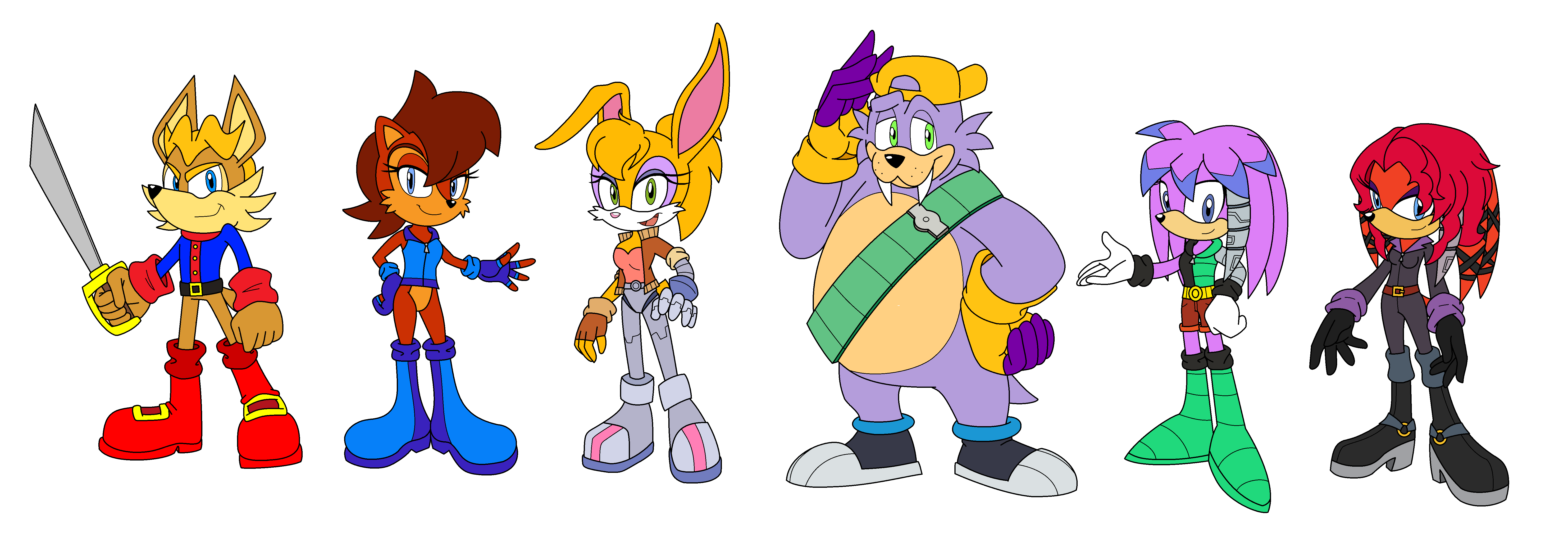 Julie-Su redesign by TheTeyoMan : r/SonicTheHedgehog