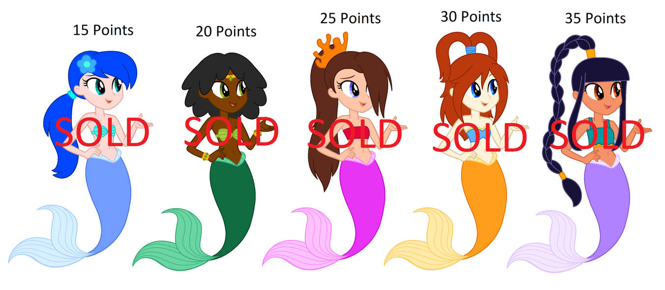 Mermaid adoptables #4 (CLOSED) by ChloeHeartrocks on DeviantArt