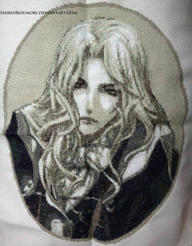 Alucard (Nocturne of Recollection) Cross Stitch