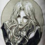 Alucard (Nocturne of Recollection) Cross Stitch
