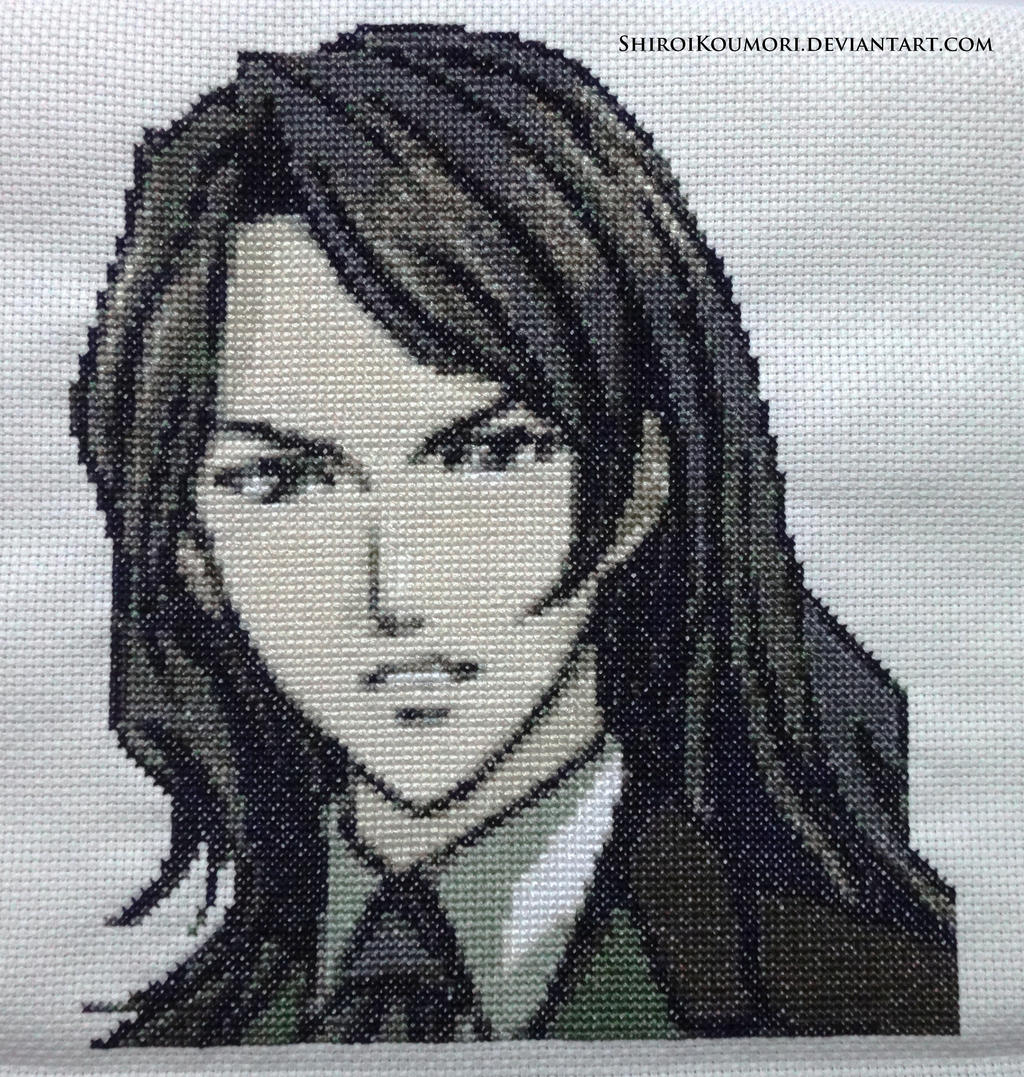 Genya Arikado (Dawn of Sorrow) Cross Stitch