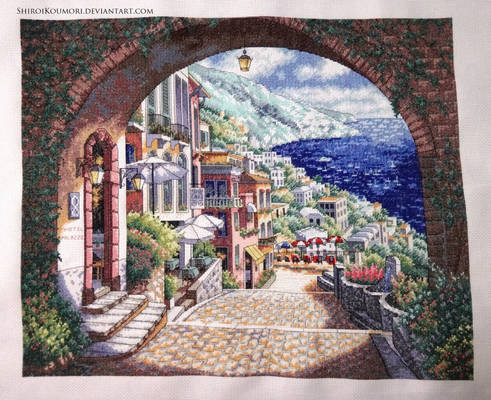 Coastal View Cross Stitch