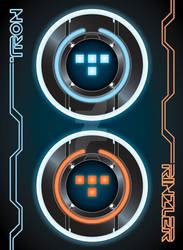 TRON and Rinzler poster