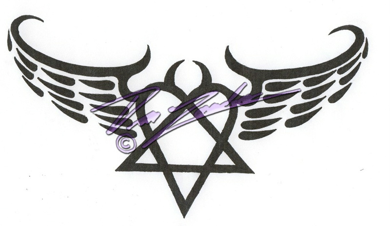 Winged Heartagram