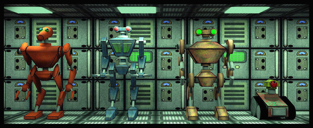 4robots 4Robots by OldJoeBlind on DeviantArt