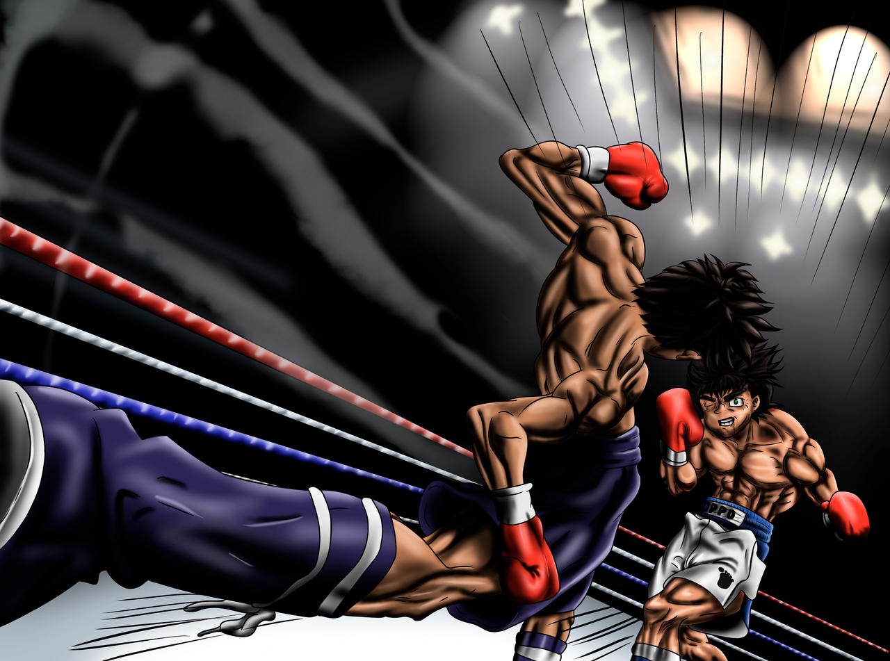 This is how REAL MEN fight… Ippo vs Sendo!!