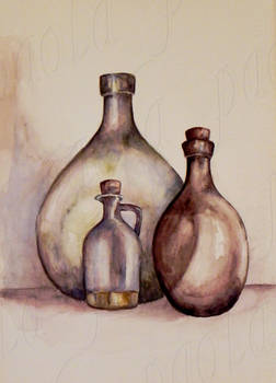 Bottle Still Life