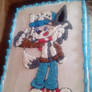 Pastel de Lobo de cumple