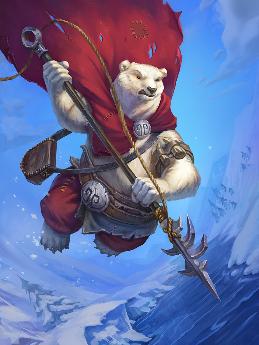 Bearfolk ranger by yirikus on DeviantArt