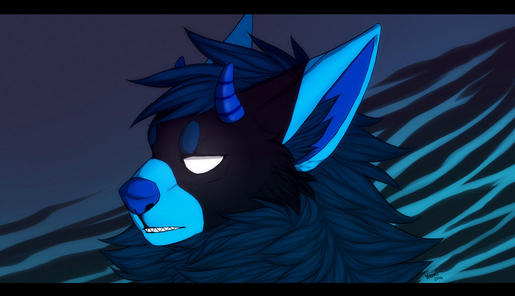 Blue Raz Monster -Blue Monster- by barravieI on DeviantArt