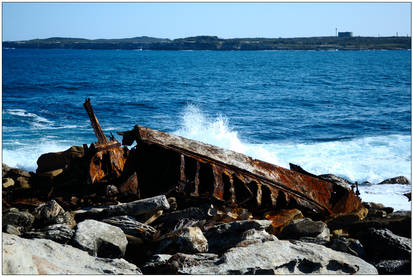 Rusted wreck 1