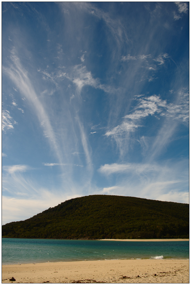 Clouds over Carlisle Island