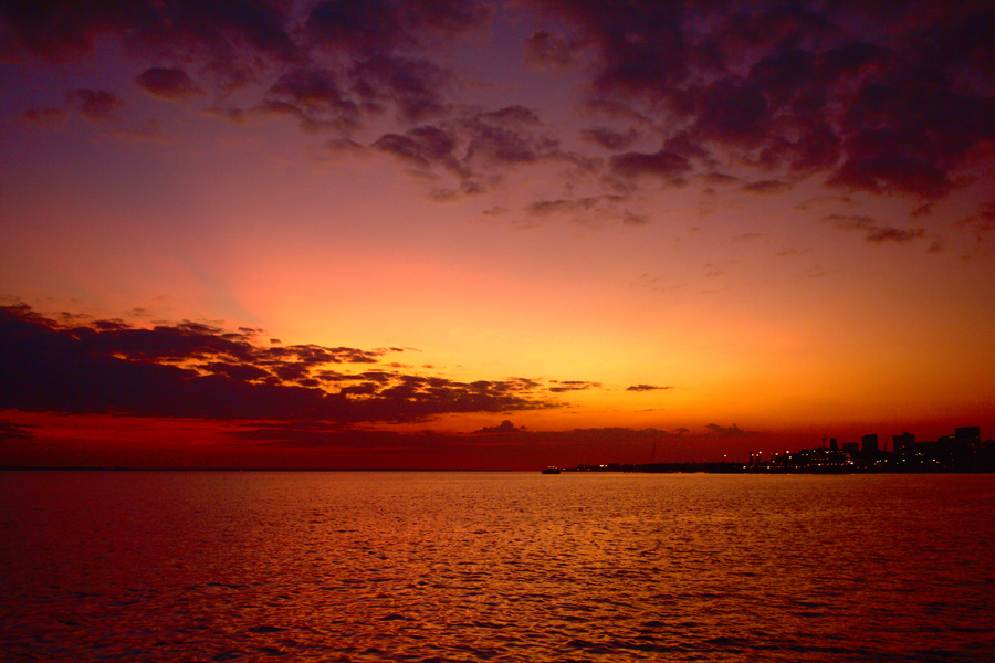 Darwin skyline - sunset 2