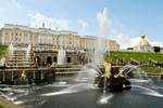 Peterhof fountain 1 by wildplaces