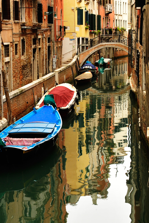 Venice - canal reflections 1