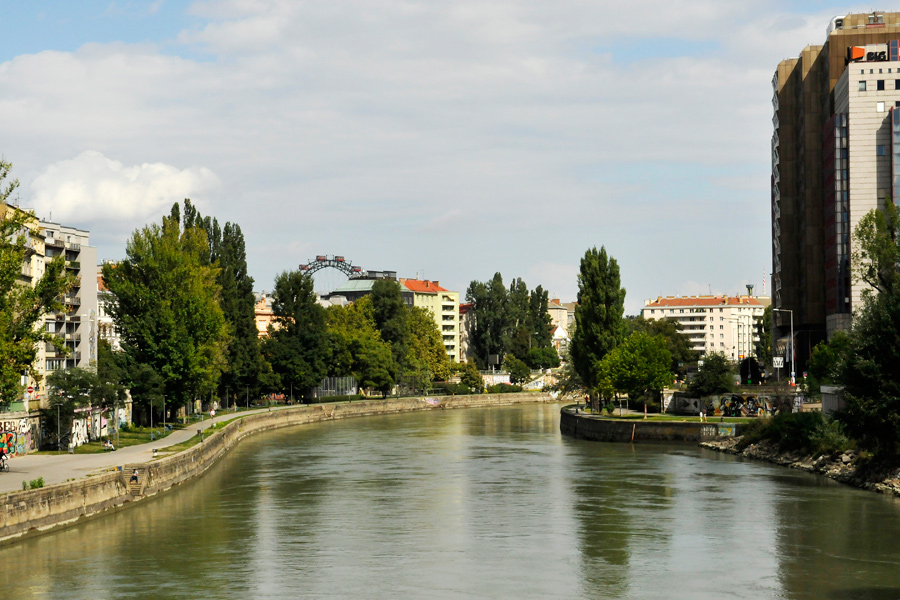 Vienna - the river 1