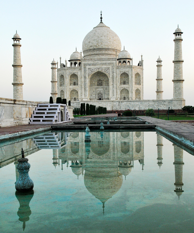 Taj Mahal reflected 3