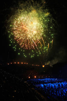 Military Tattoo fireworks 1