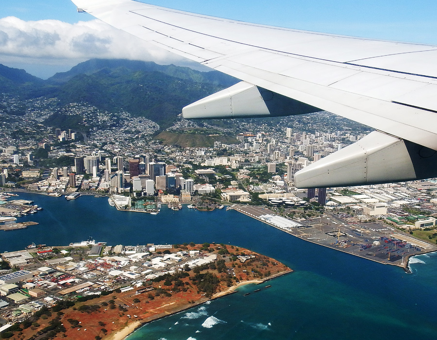 Honolulu harbour observed 1