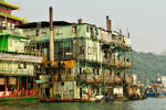 Industrial barge - Aberdeen harbour