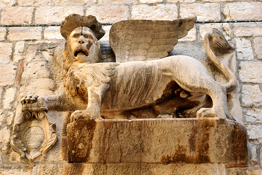 Venetian lion - Hvar Town