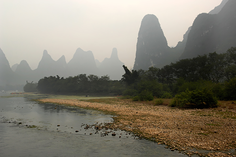 Mountains in mist - Guilin