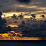 Sunset rain 1 - Easter Island