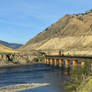 Train on bridge 1 - British Columbia