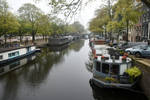 Morning mist on Amsterdam canals 1