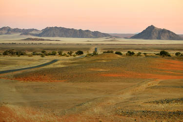 Namib Desert in late light 1 by wildplaces