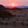 Damaraland sunset 1