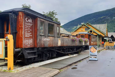 Train cafe 1 - Flam, Norway