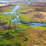 Botswana revisited - flying over Okavango 3