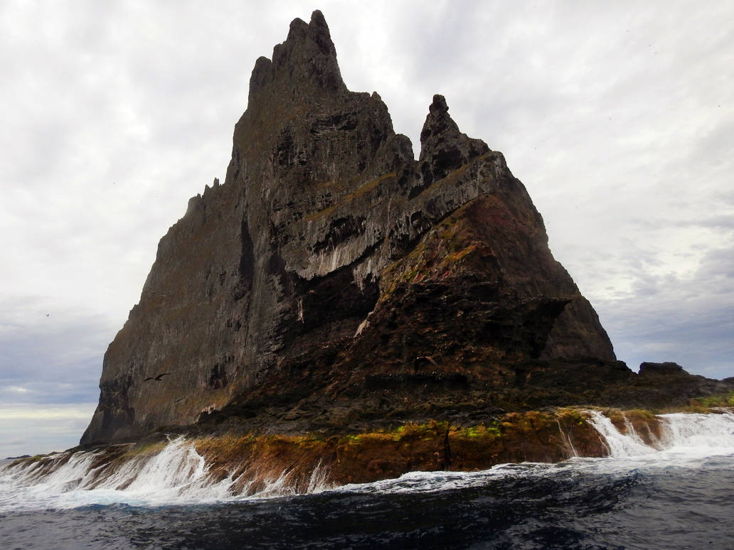 Ball's Pyramid - from a boat 1 by wildplaces on DeviantArt