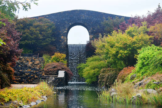 Waterfall arch bridge - Oberon